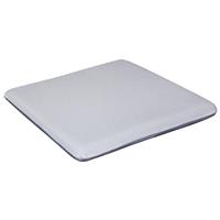 Dream Art Square Chair Pads,Soft Chair Bedroom,Office,41x40x4cm,Grey