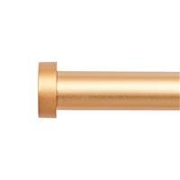 Curtain Pole to to 76 cm 136 cm (30" 54") Black Extendable 25 (1")