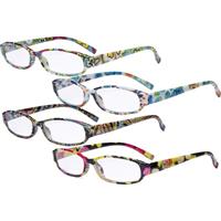 Eyekepper Reading Women - Floral Pattern Readers Small Glasses +1.00