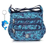 AIBILIEI Women Bag Nylon Crossbody Bag Messenger Shoulder Larger