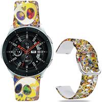 Leotop Galaxy 46mm/Gear S3 3 45mm/Vivoactive 4/Ticwatch GT2 22mm