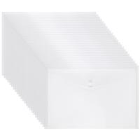 Clear folders- Folder Plastic Document Wallets Envelope A4 A4 A4 30PCS