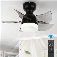 Deckrico Ceiling Fans Lights with Remote Control Speed Dimmable 6 57cm