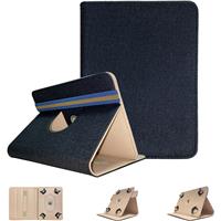 DONGZHU Smart Stand Protective Cover 9.5" 10.5" 360 10" 10.1" (Black)