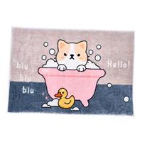 TranquilBeauty Non-Slip Bathroom Mat - Soft and Thick 60x40 cm (Pink)