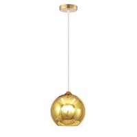 LFsem Globe Pendant Lighting Modern Gold 300mm Glass Fixtures (300mm)