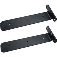 HWHP Zone - Shelf Brackets I Shape Shelving Brackets Wall 10 Inches 2