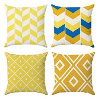JJ PRIME - Cushion 4 Yellow 18x18 Yellow 45 X 45 Yellow (Yellow)