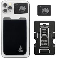 Yoga Card Holder - Lotus Phone Wallet Stick on - Padmasana Cell Credit