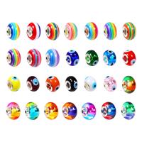 PCS Rainbow Crystal Beads for 100 Glass Making Large Coloured Making