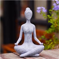 Goodeco Yoga Poses Lady Statues,Yoga Gifts for Women Collectible