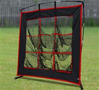 Hole Softball Baseball Pitching Hitting Target Net with Strike 9 9