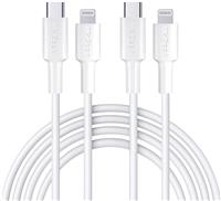 MaGeek USB C to Lightning Cable 3m, 2-Pack 3.0 14/13/12/11/X/XS/8