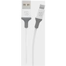 StrikeLine 4ft USB Lightning Cable, White