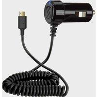 StrikeDrive Reversible Micro USB Car Charger, Black