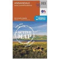 Explorer Active 322 Annandale Map With Digital Version, Orange