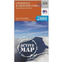 Explorer Active 324 Liddersdale & Kershope Forest Map With Digital Version, Orange
