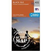 Explorer Active 432 Black Isle Map With Digital Version, Orange