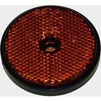 Amber Round Reflectors, Blue