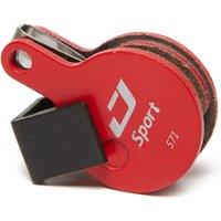 Tektro Mechanical Disc Brake Pads, Red
