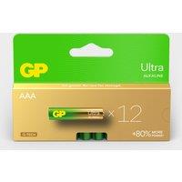 Ultra Alkaline Batteries (12 x AAA), Multi Coloured