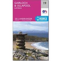 Landranger 19 Gairloch & Ullapool Map, Pink