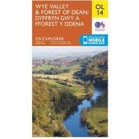 Explorer OL 14 Wye Valley & Forest of Dean Map, Orange