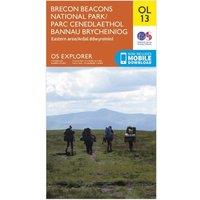 Explorer OL 13 Brecon Beacons National Park - Eastern Area Map