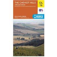 Explorer OL16 The Cheviot Hills Map
