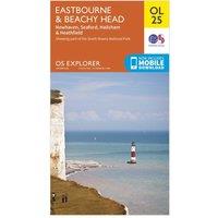 Explorer OL 25 Eastbourne & Beachy Head Map, Orange