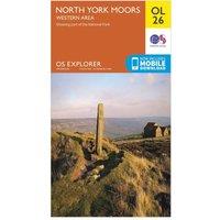 Explorer OL 26 North York Moors Map (Western Area), Orange