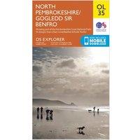 Explorer OL 35 North Pembrokeshire Map, Orange