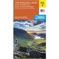 Explorer OL4 The English Lakes - North Western Area With Digital Version