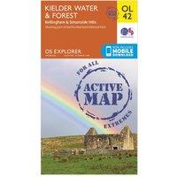 OL 42 Explorer Kielder Water & Forest Active Map, Orange