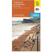 OL 44 Torquay & Dawlish MapExplorer OL44 Torquay & Dawlish Map With Digital Version, Orange