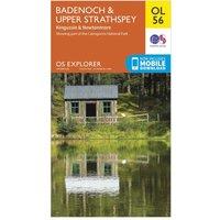 Explorer OL 56 Badenoch & Strathspey Map, Orange