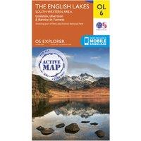 Explorer Active OL6 The English Lakes - South Western Area Map With Digital Version, Orange