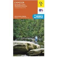 Explorer OL 9 Exmoor Map