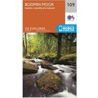 Explorer 109 Bodmin Moor Map With Digital Version, Orange