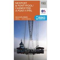 Explorer 152 Newport & Pontypool Map With Digital Version, Orange