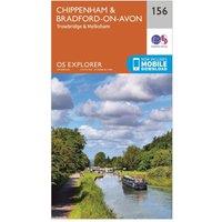 Explorer 156 Chippenham & Bradford-on-Avon Map With Digital Version, Orange