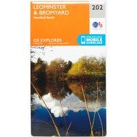 Explorer 202 Leominster & Bromyard Map With Digital Version, Orange