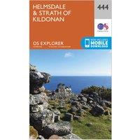 Explorer 444 Helmsdale & Strath of Kildonan Map With Digital Version, Orange