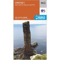 Explorer 462 Orkney Map With Digital Version, Orange