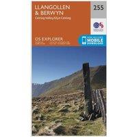 Explorer 255 Llangollen & Berwyn Map With Digital Version, Orange