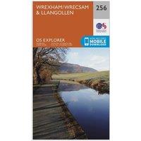 Explorer 256 Wrexham & Llangollen Map With Digital Version, Orange