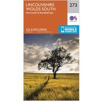 Explorer 273 Lincolnshire Wolds South Map With Digital Version, Orange