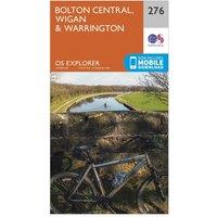 Explorer 276 Bolton, Wigan & Warrington Map With Digital Version, Orange