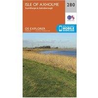 Explorer 280 Isle of Axholme, Scunthorpe & Gainsborough Map With Digital Version, Orange