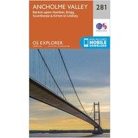 Explorer 281 Ancholme Valley Map With Digital Version, Orange